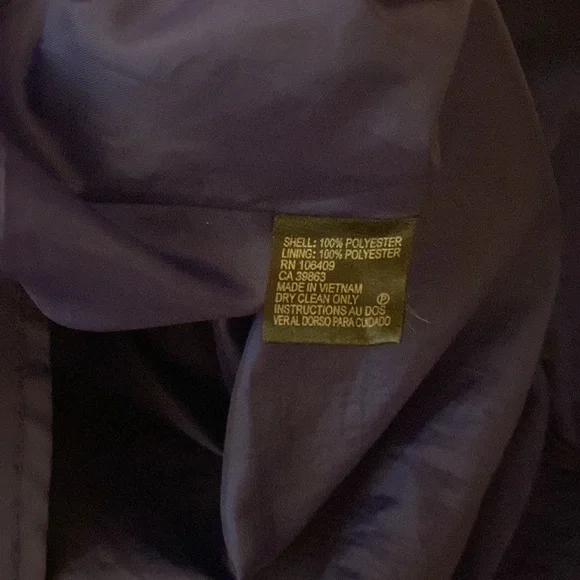 Tahari Blue Flare Dress - Picture 8 of 8